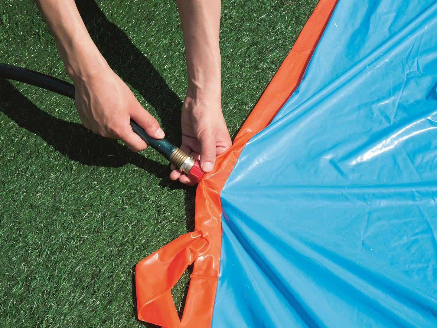 water slide with fountain, length 549 cm Bestway 52247