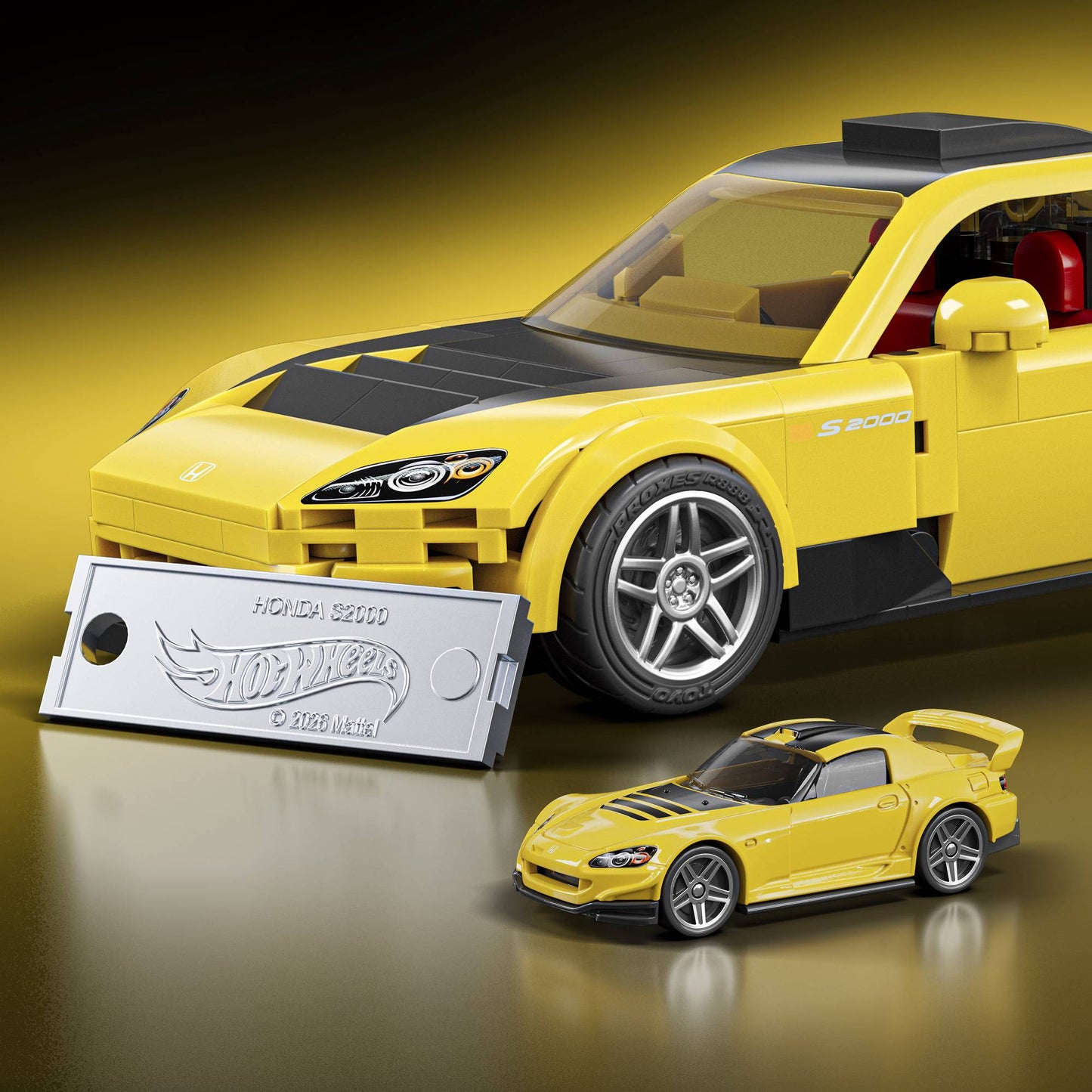 07 Honda S2000 Model Kit, 1:32 Scale, 256 Pieces