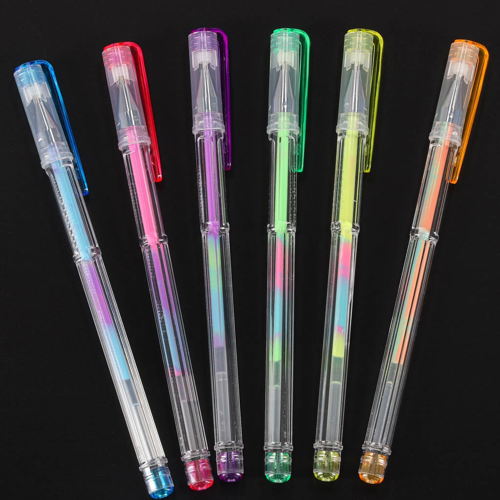 100 Color Gel Pens with Case and Refills