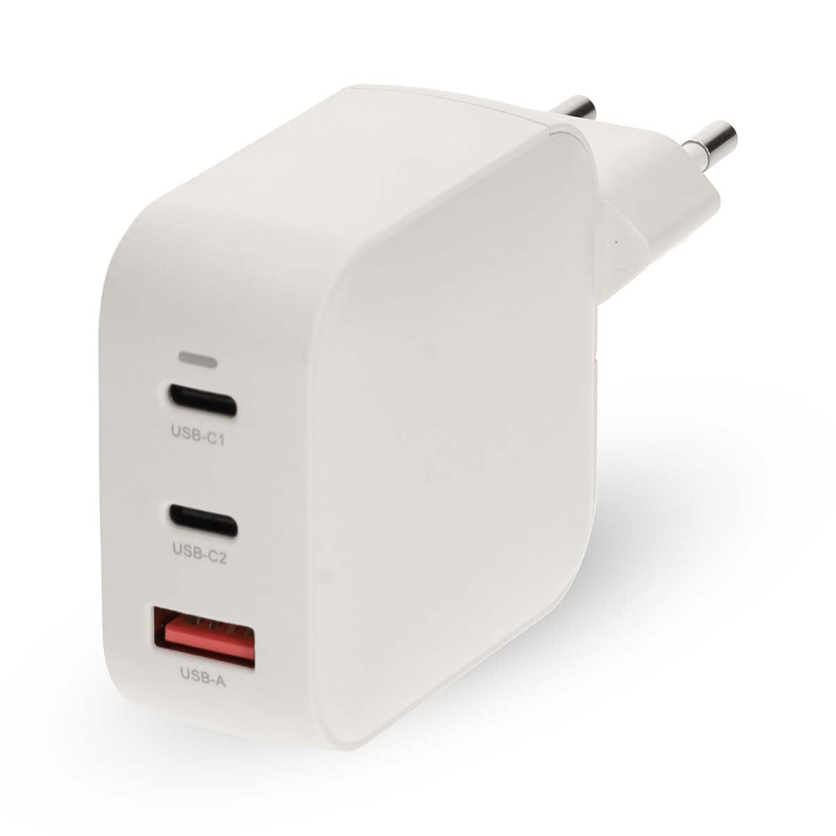 100W GaN Wall Charger, 3 Ports, USB-C PD & USB-A