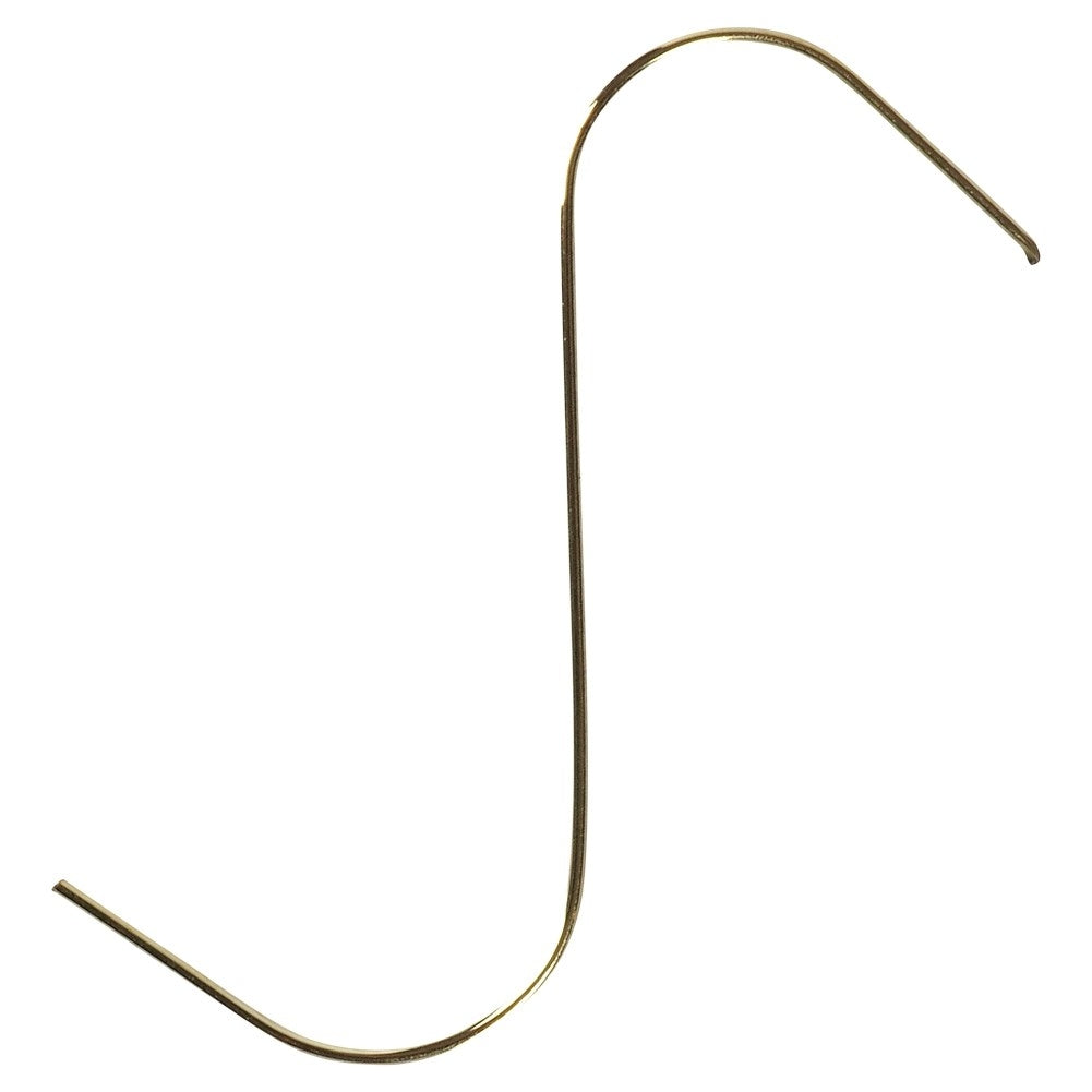 100 gold hooks 4 cm for Christmas tree balls - easy hanging