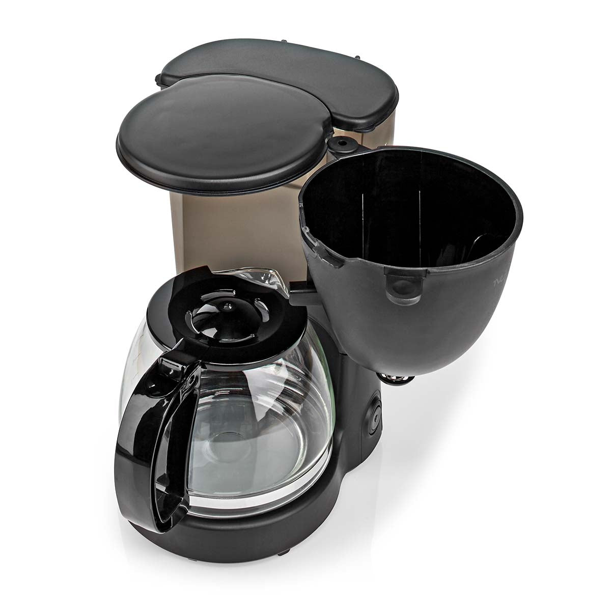 10-Cup Coffee Maker, 1.25L, 750W, Keep-Warm, Auto Shut-Off
