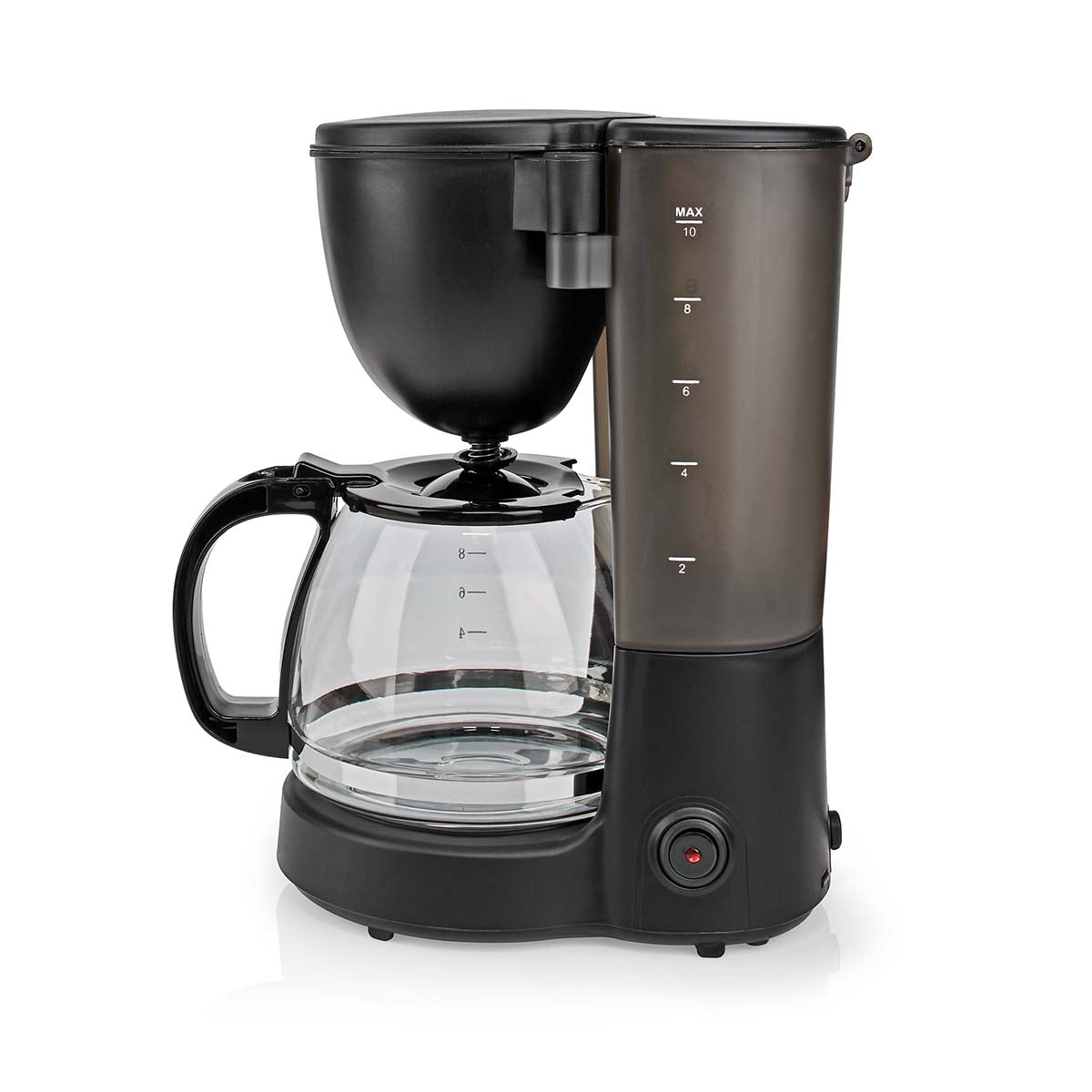 10-Cup Coffee Maker, 1.25L, 750W, Keep-Warm, Auto Shut-Off