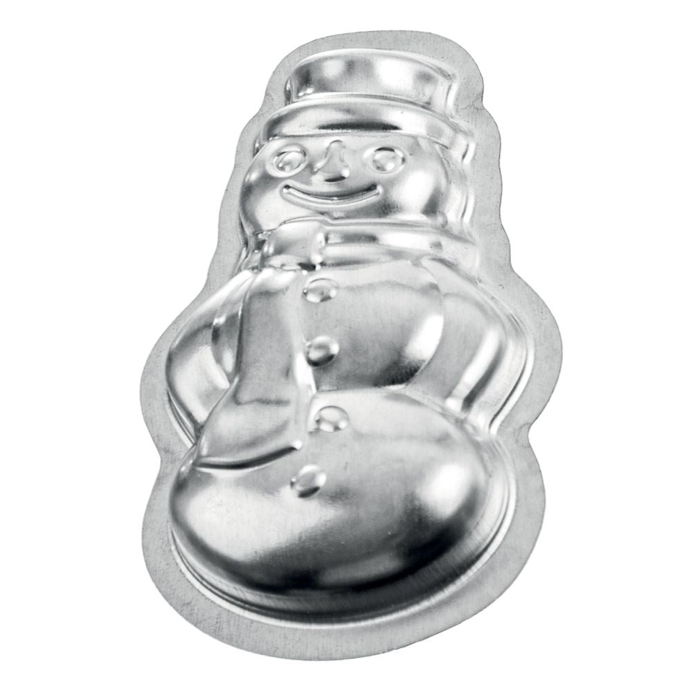 10 molds for cookies and gingerbread in steel, snowmen