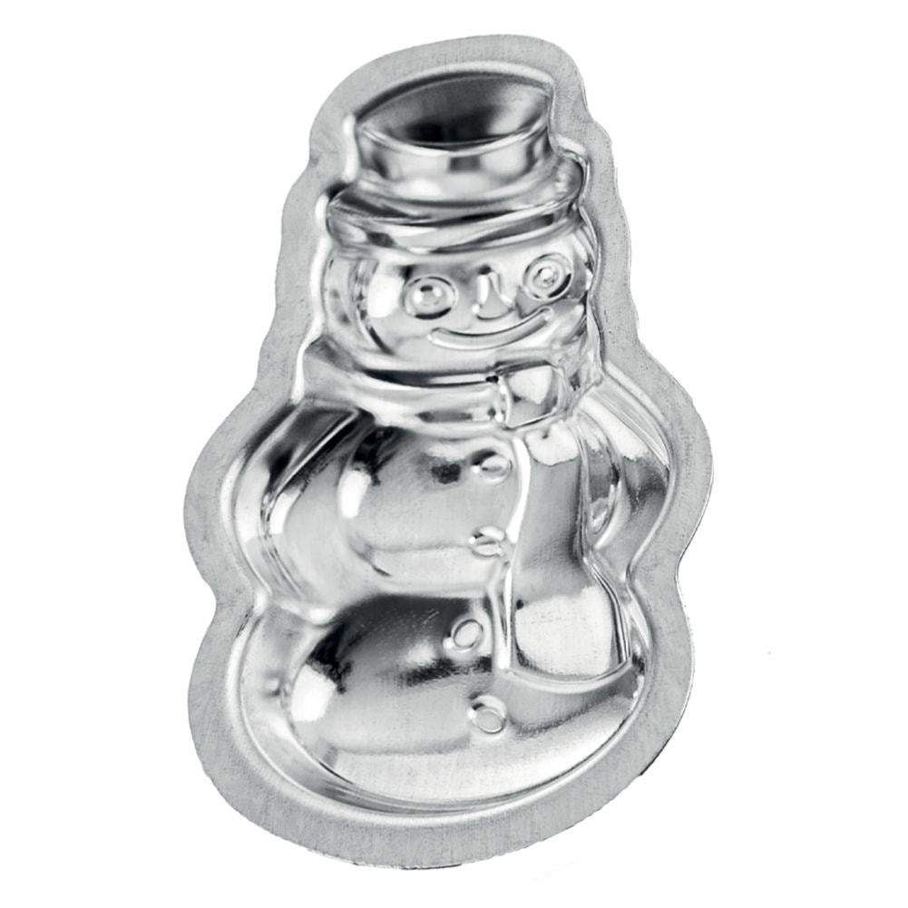10 molds for cookies and gingerbread in steel, snowmen