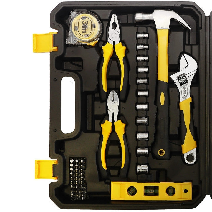 111-Piece Tool Set with Wrenches, Screwdrivers, Bits