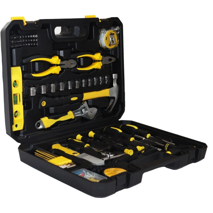 111-Piece Tool Set with Wrenches, Screwdrivers, Bits