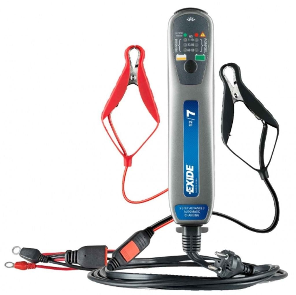 12V EXIDE CHARGER 7A 1-150Ah