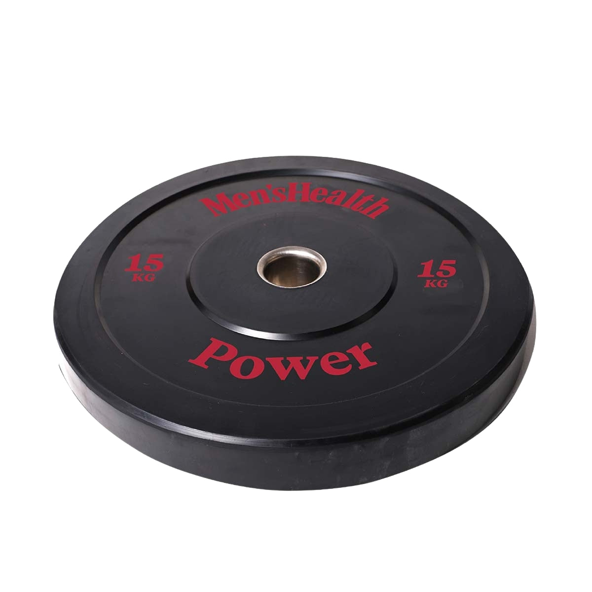 15KG Men's Health Bumper Plate - Rubber Coated
