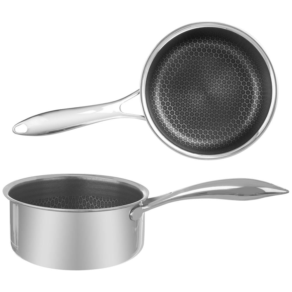 1.5L Stainless Steel Pot with Non-Stick Coating