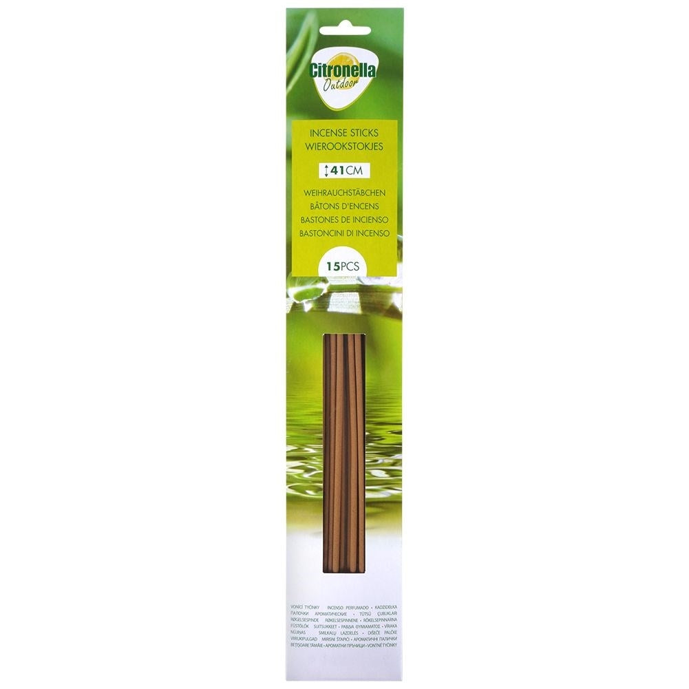 15-pack of incense sticks with a refreshing lemon aroma