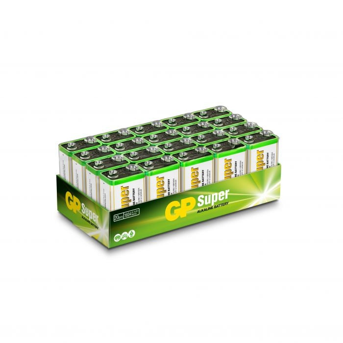 1604A-S20/ 6LF22 battery - 20 Pack