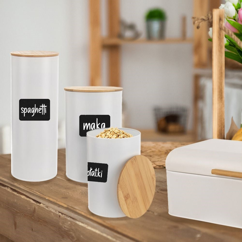 16 Chalk Labels for Jars & Bottles - Easy to Erase