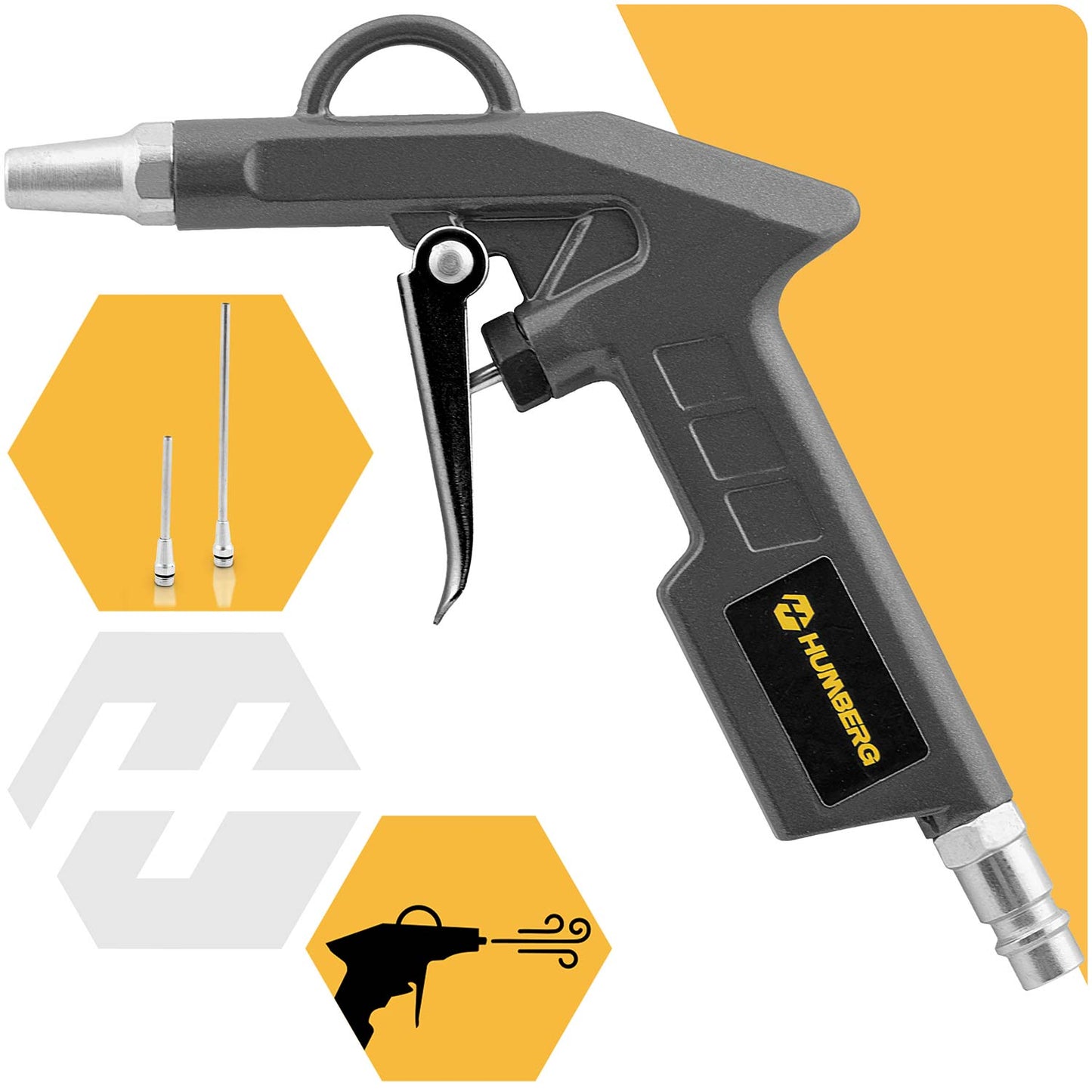 18-Piece Pneumatic Tool Set for Compressor Use