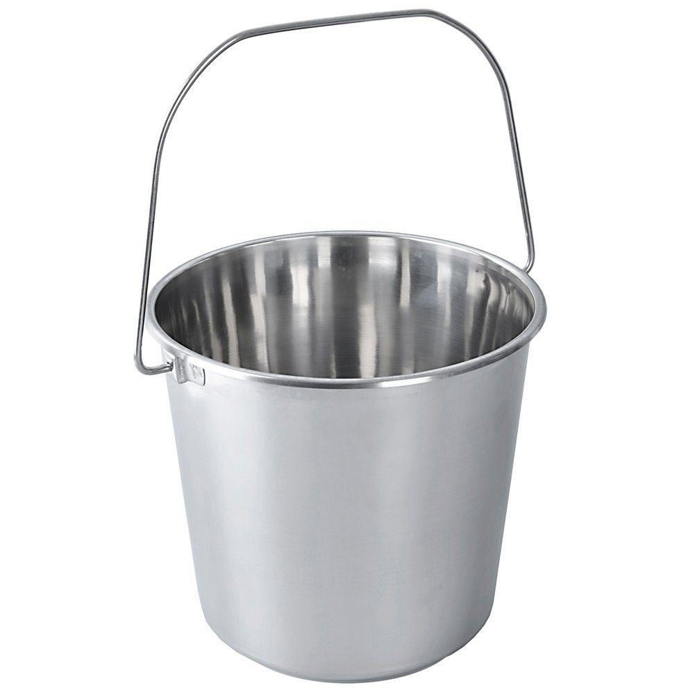 18-liter Stainless Steel Bucket with Handle