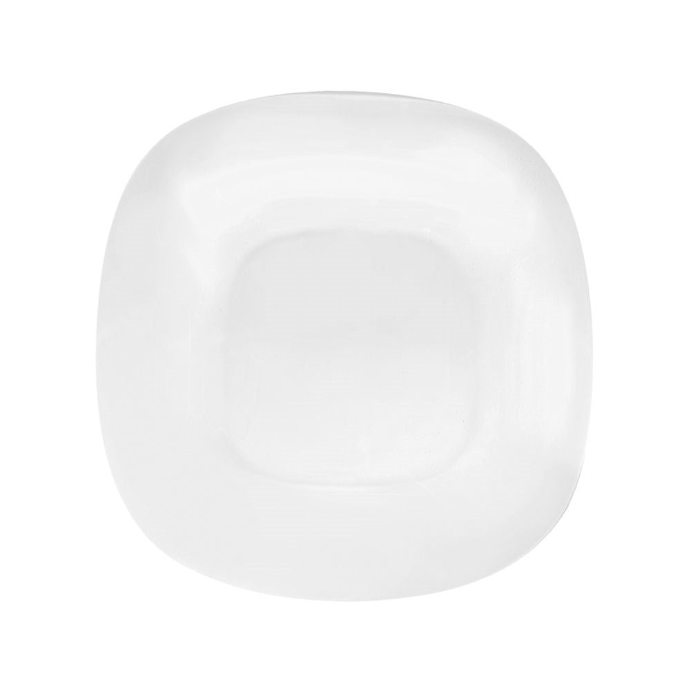 18-piece opal glass tableware for 6 people, dishwasher and microwave safe