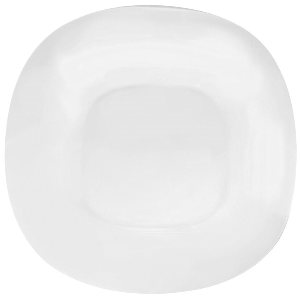 18-piece opal glass tableware for 6 people, dishwasher and microwave safe
