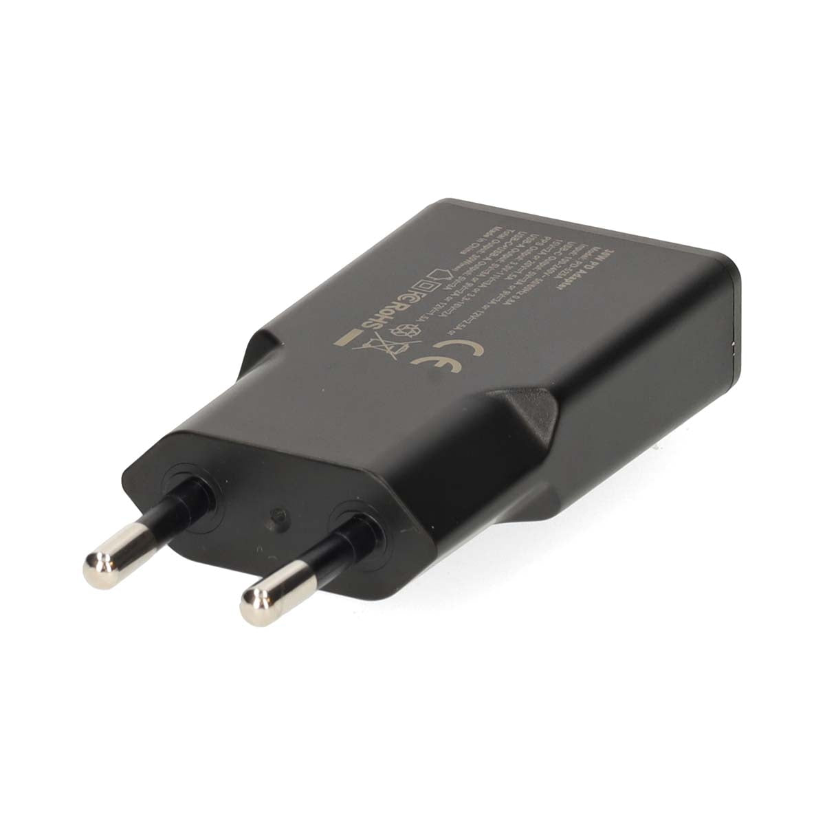 20W Dual Port GaN Wall Charger with USB-C PD and Cable