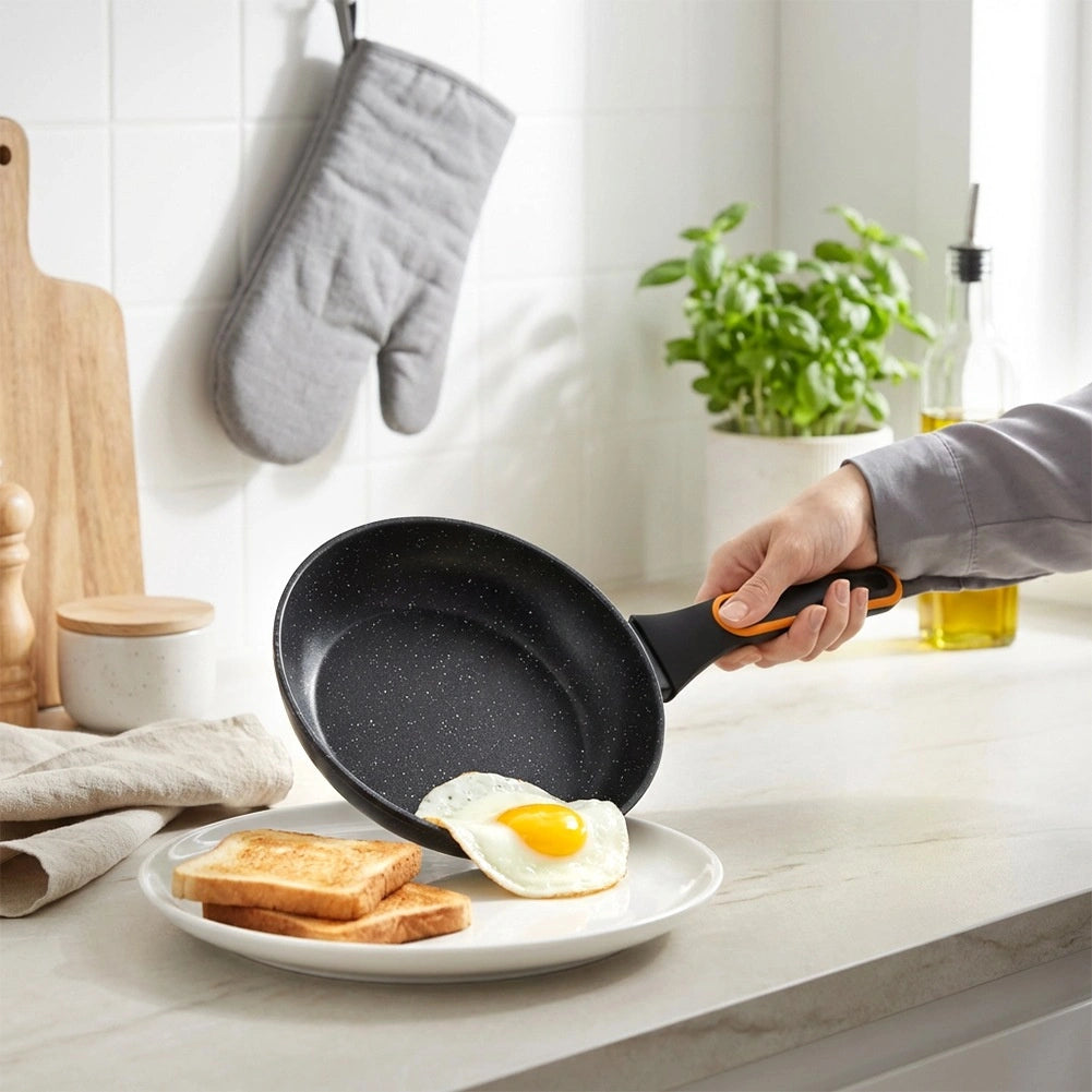 20 cm Non-Stick Granite Frying Pan, Dishwasher Safe