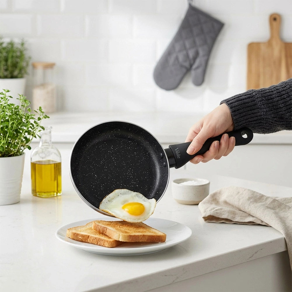 20 cm Non-Stick Granite Frying Pan, Dishwasher Safe