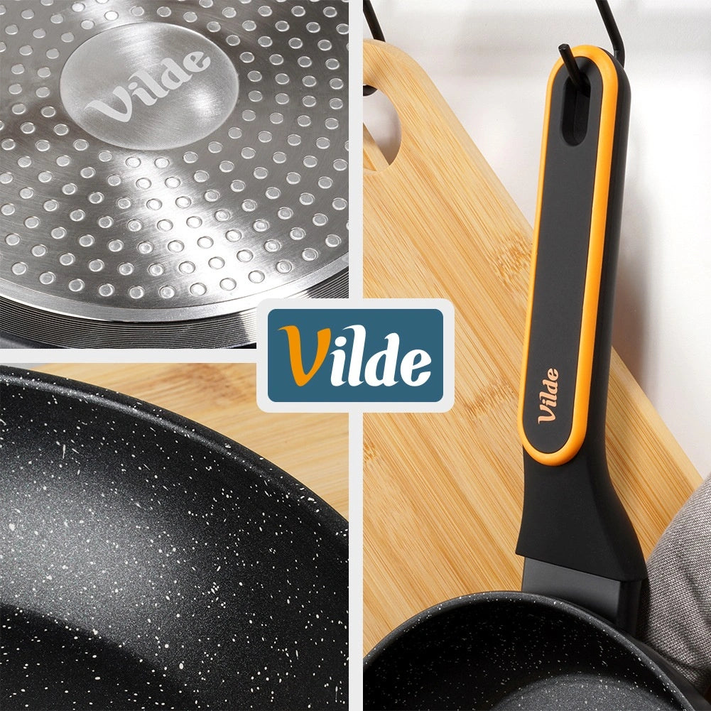 20 cm Non-Stick Granite Frying Pan, Dishwasher Safe
