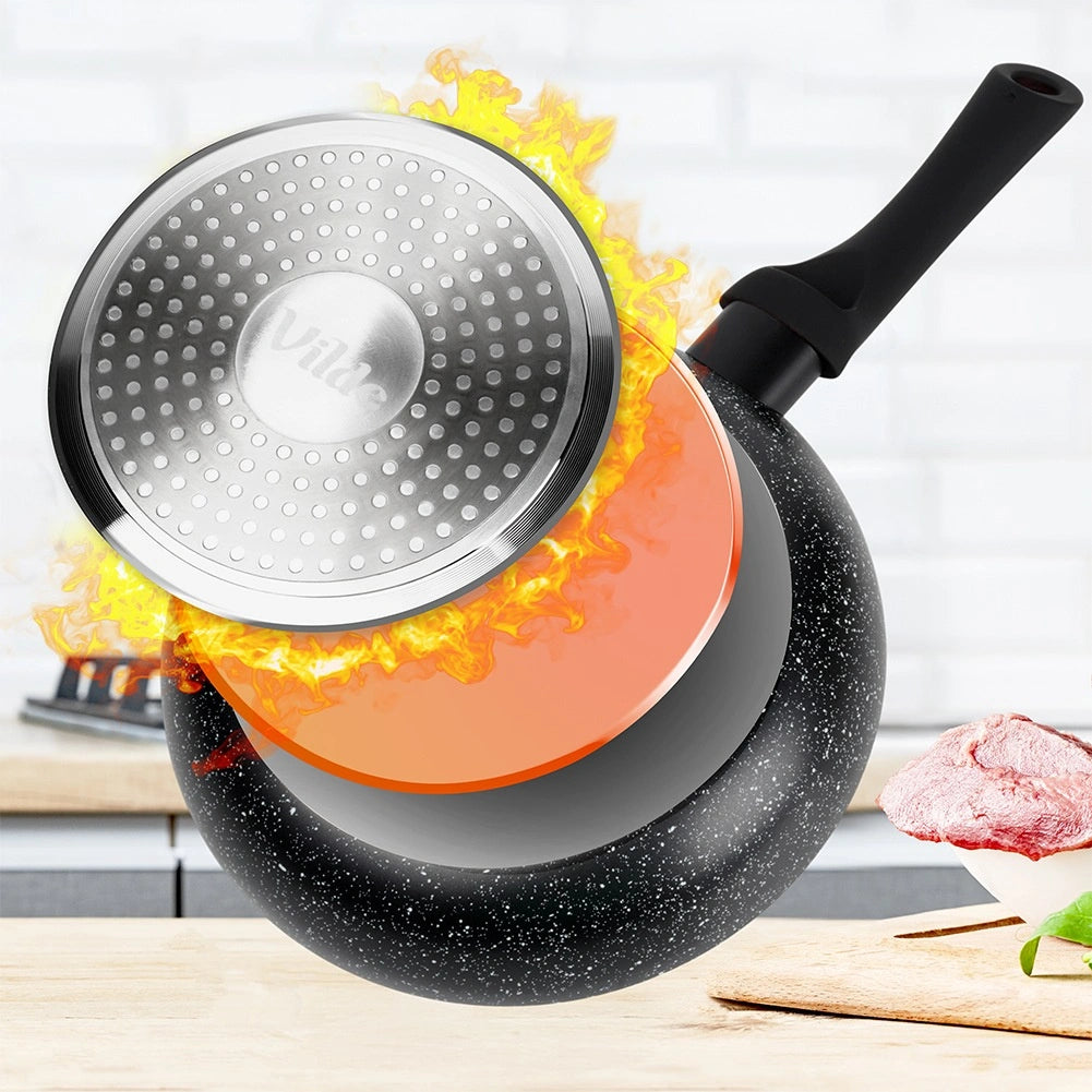 20 cm Non-Stick Granite Frying Pan, Dishwasher Safe