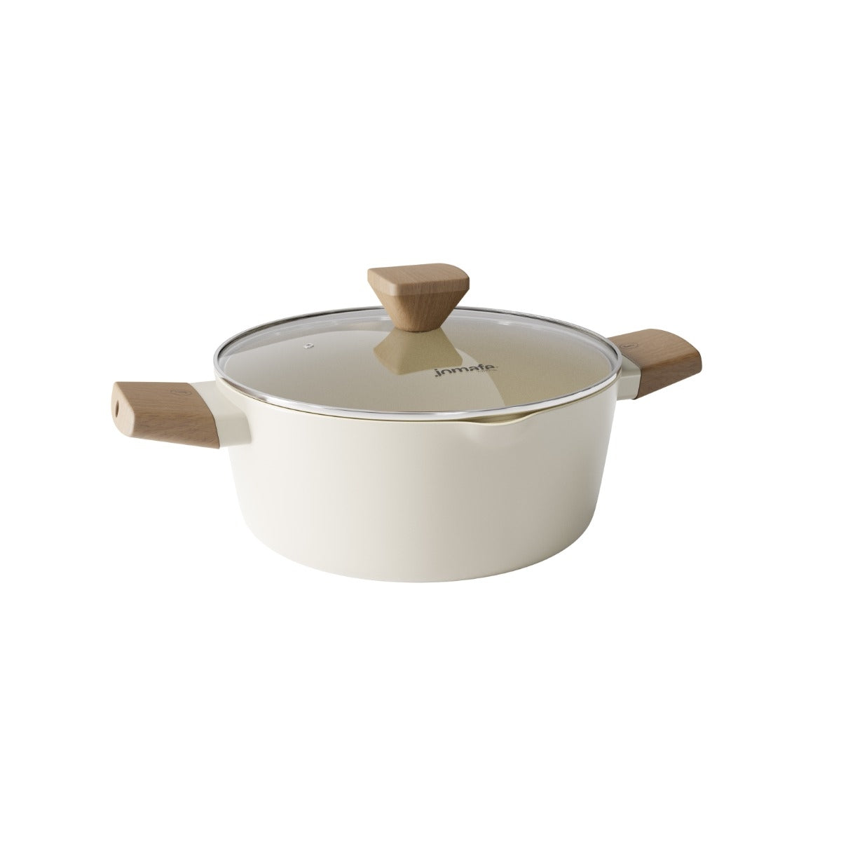 24cm Non-Stick Casserole Pan, PFOA-Free, Induction Safe