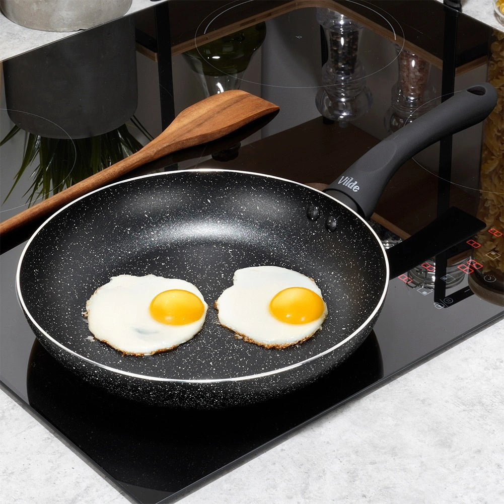 24 cm Non-Stick Granite Frying Pan, Dishwasher Safe
