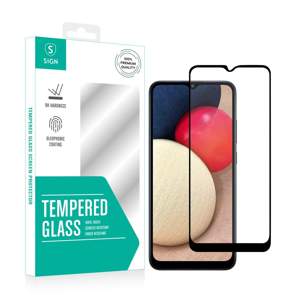 2.5D Tempered Glass Screen Protector for Samsung Galaxy A02s & Galaxy A03s