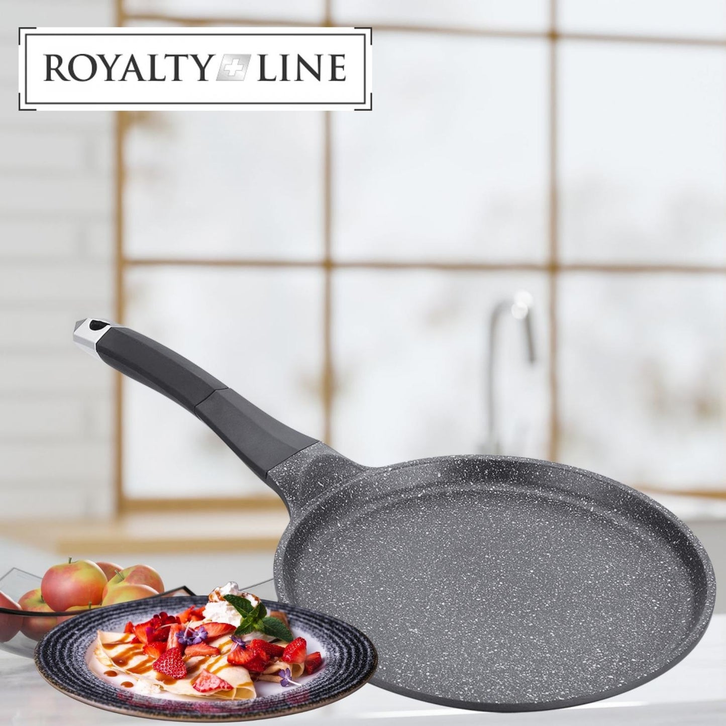 28cm Marble Coated Non-Stick Pancake Pan