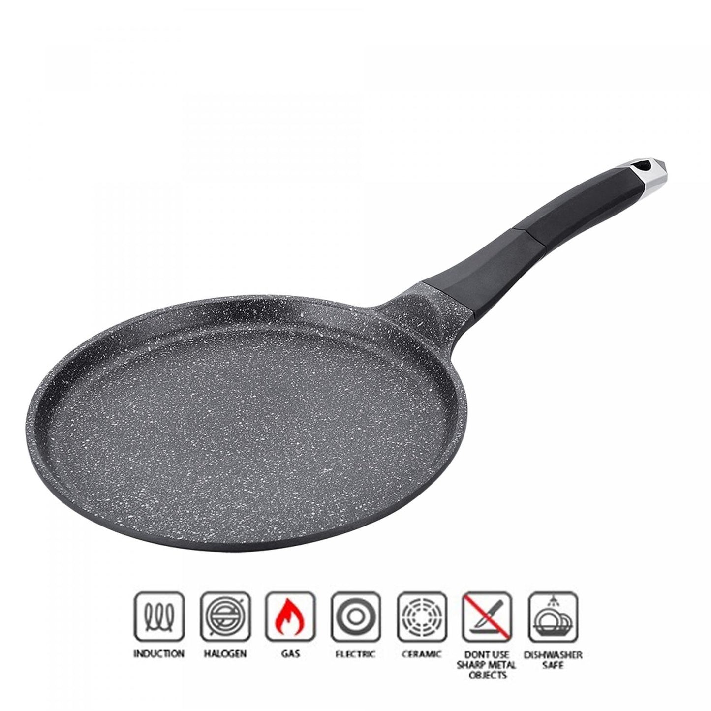 28cm Marble Coated Non-Stick Pancake Pan