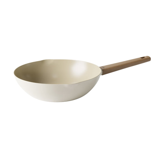 28cm Non-Stick Ceramic Wok Pan, Induction Safe