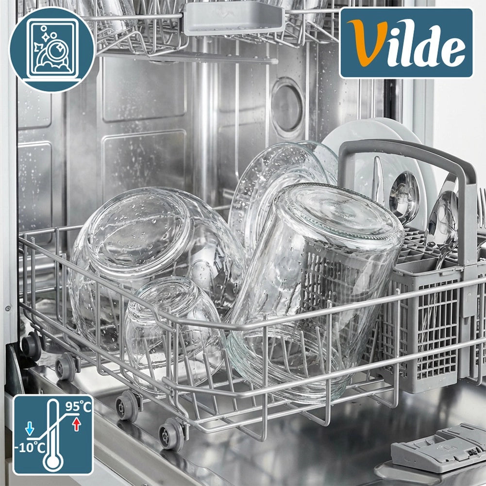 2L Glass Food Storage Container with Airtight Lid