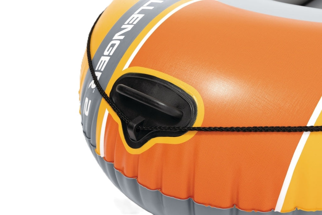 2-Person Inflatable Boat with Pump and Oars, PVC
