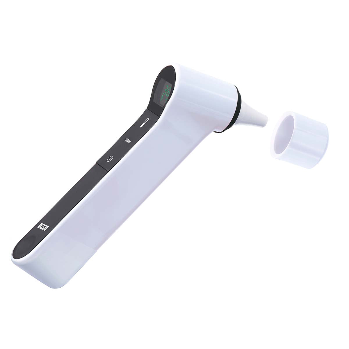 2-in-1 Digital Ear and Forehead Thermometer, White