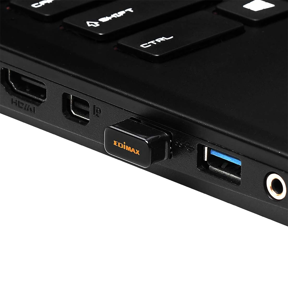 2-in-1 N150 Wi-Fi & Bluetooth 4.0 Nano USB Adapter 2.4 GHz Black