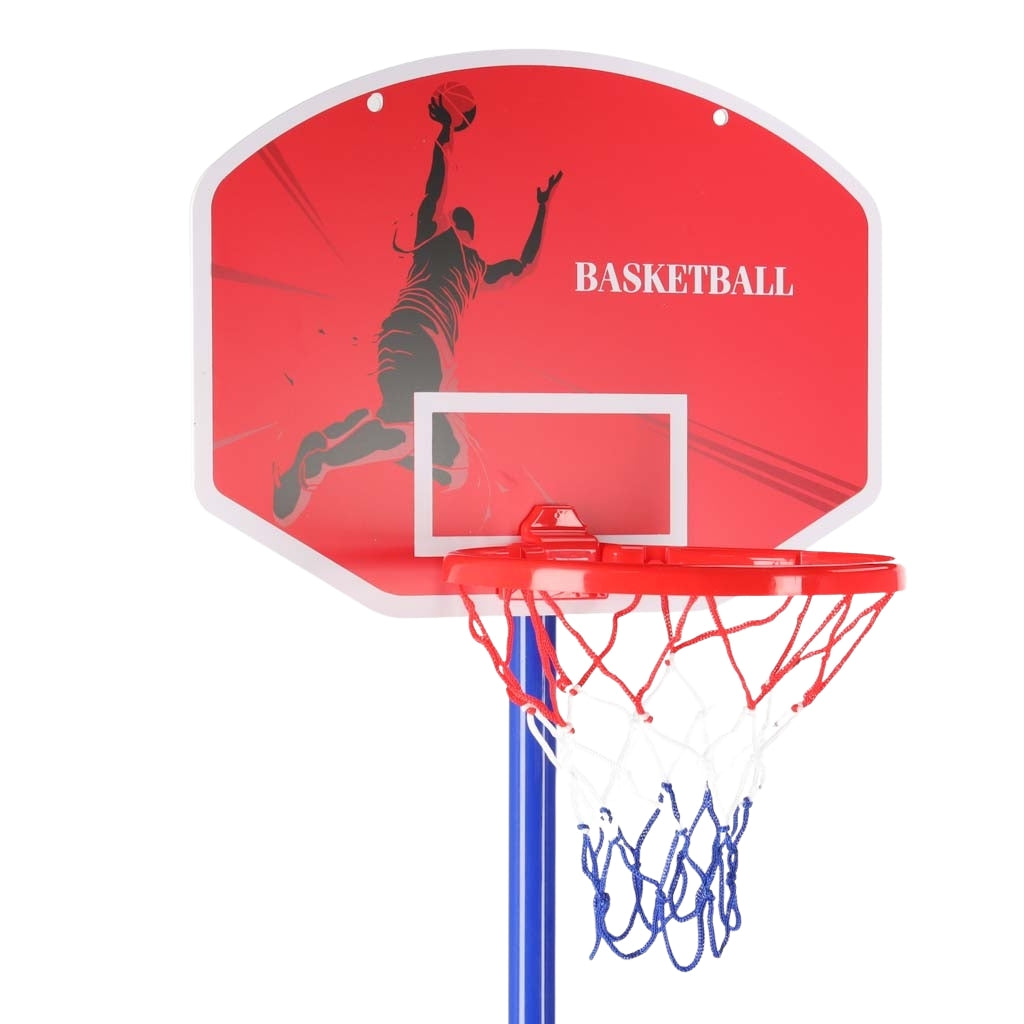 2-in-1 Soccer Goal & Basketball Hoop Set with 2 Balls