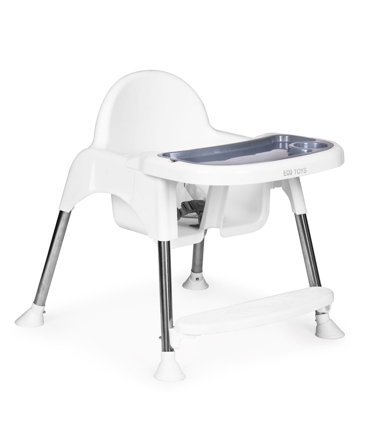 2in1 feeding chair, tray, belts ECOTOYS