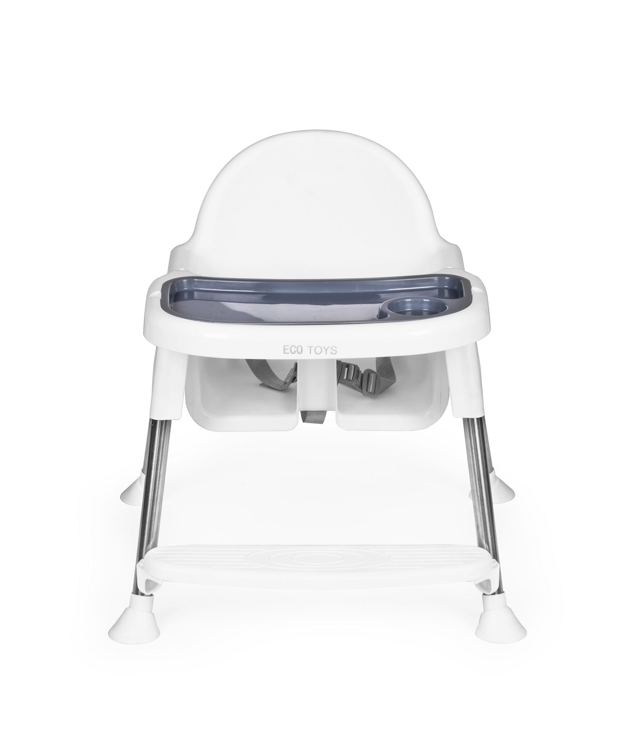 2in1 feeding chair, tray, belts ECOTOYS