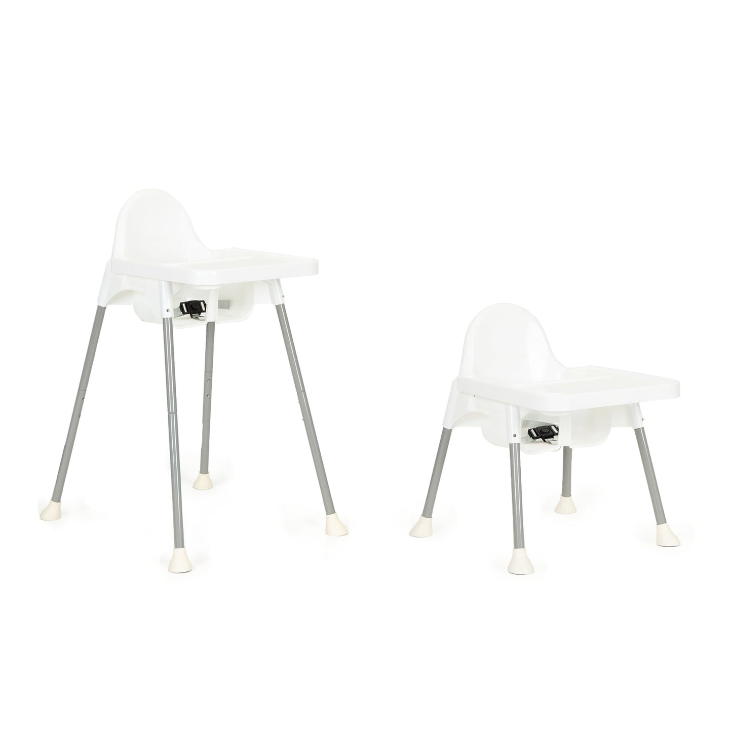 2in1 feeding chair, white ECOTOYS