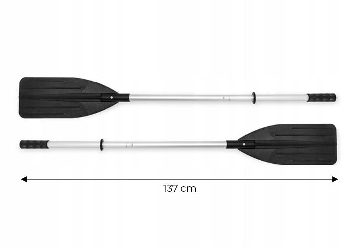 2 pcs aluminum paddles for kayaks 137cm INTEX
