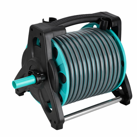 30m Garden Hose Reel on Stand with Spray Gun
