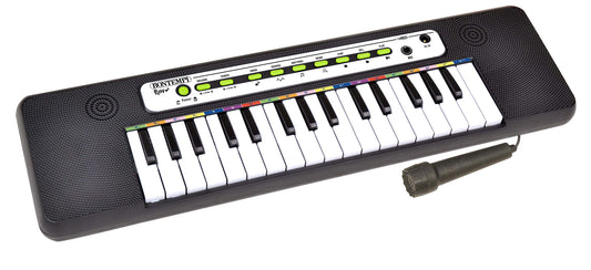 32-Key Electronic Keyboard with Mic, Sounds & Rhythms