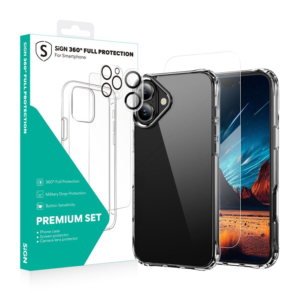 360 Complete Protection Package for iPhone 16 Plus