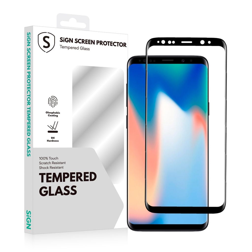 3D Full Cover Tempered Glass Screen Protector for Samsung Galaxy S9