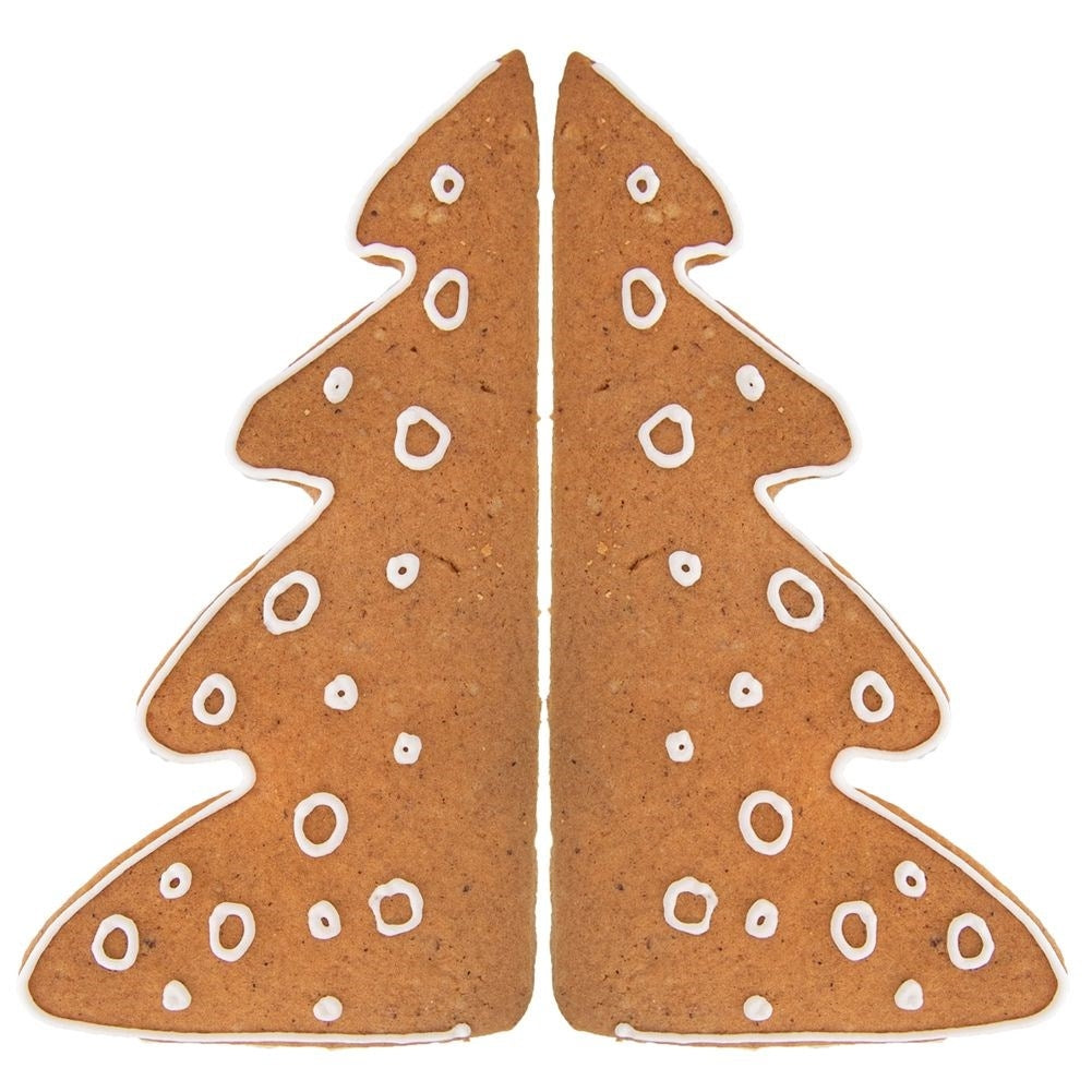3D Gingerbread Tree Set - Christmas tree shapes in Stainless Steel