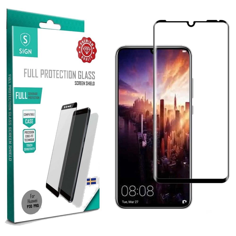3D Tempered Glass Screen Protector for Huawei P30 Pro