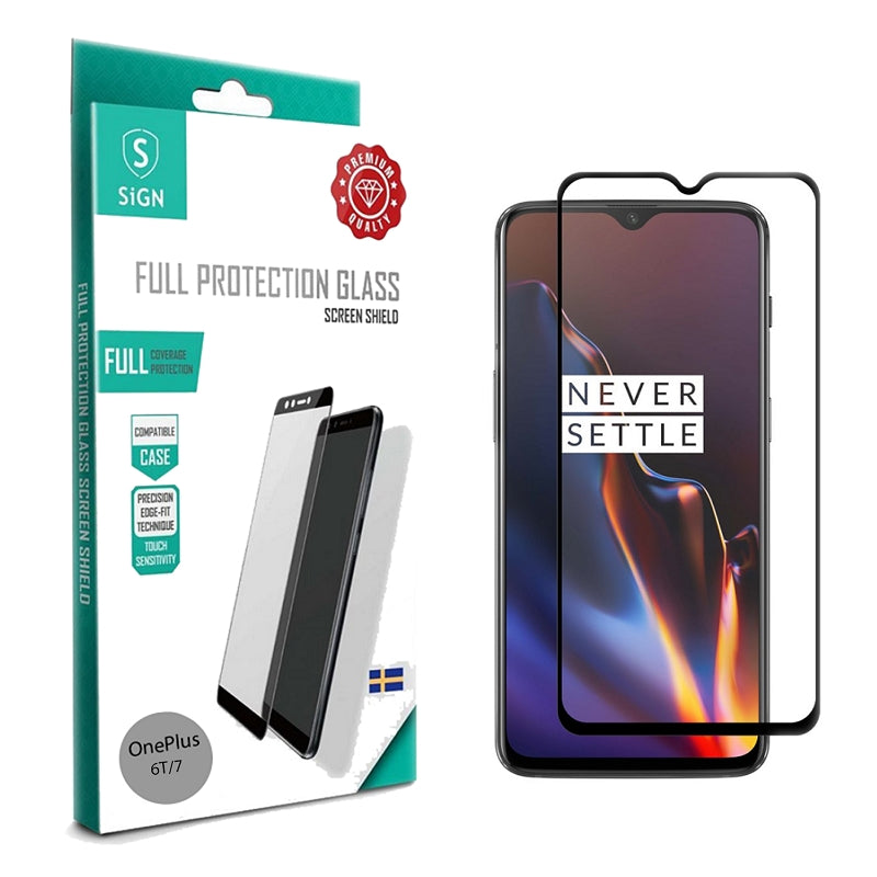 3D Tempered Glass Screen Protector for OnePlus 6T & 7