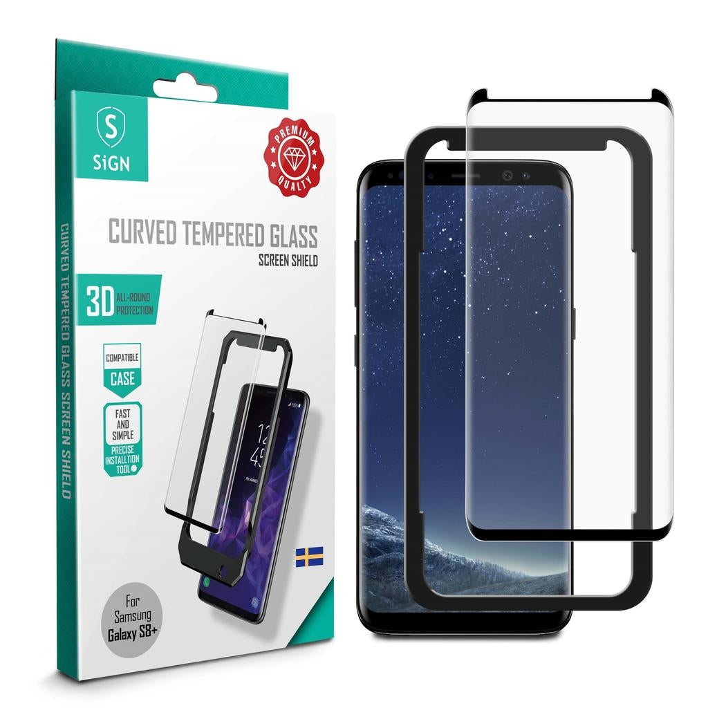 3D Tempered Glass Screen Protector for Samsung Galaxy S8 Plus