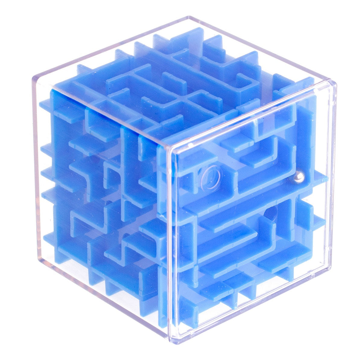 3D cube puzzle maze arcade game
